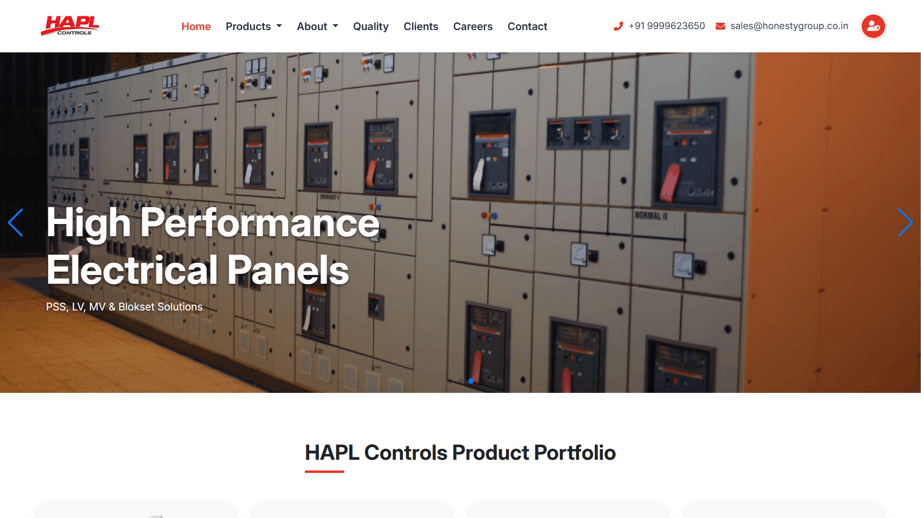 HAPL Controls Website